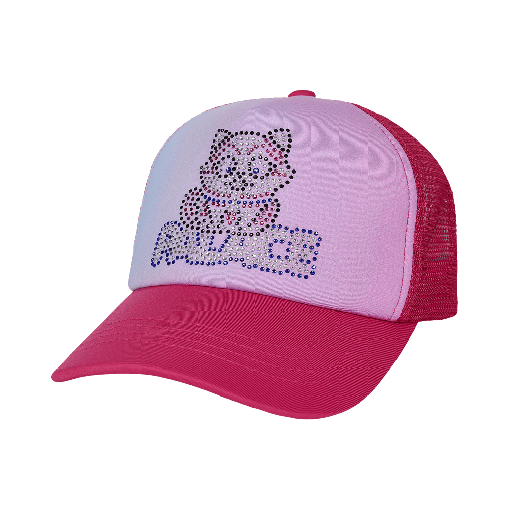 帽子 PALACE Kitty Rhinestone Trucker Buy Palace Kitty Rhinestone Trucker 'Sweet Pink' - P30H250 | GOAT