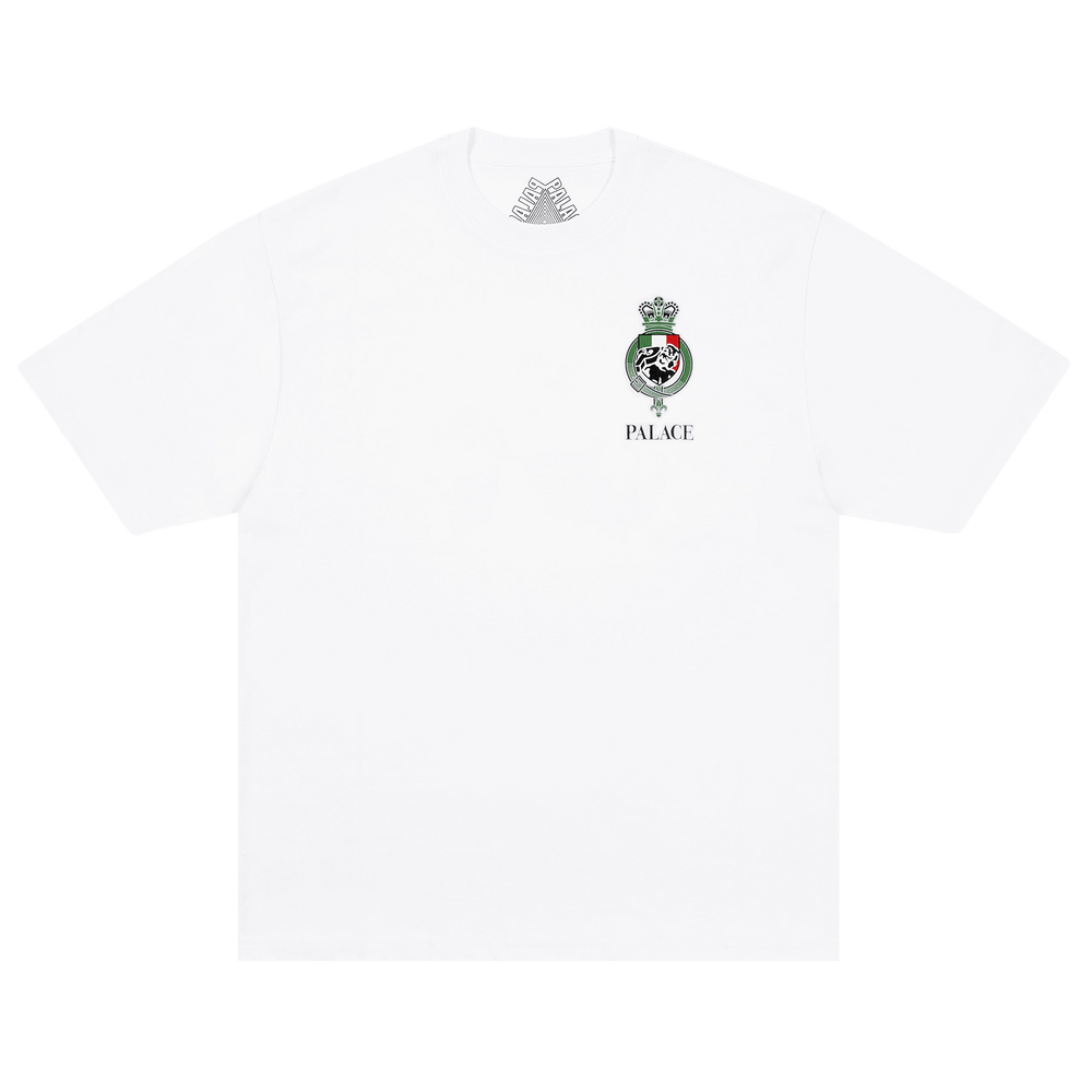 Buy Palace Heavy Crest T-Shirt 'White' - P30TS406 | GOAT