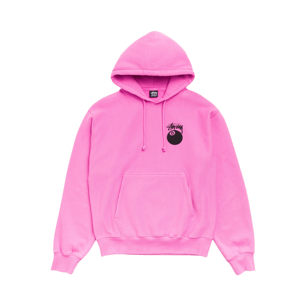 Buy Stussy 8 Ball Hoodie Garment Dyed 'Pink' - 1925022GD PINK | GOAT