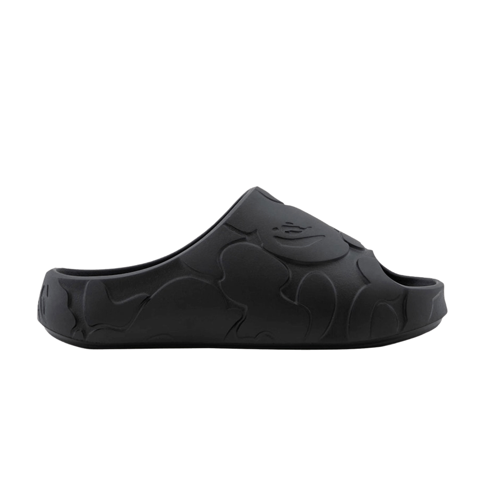 Buy BAPE A Bathing Ape Slide #1 'Black Solid Camo' - 1M30191323