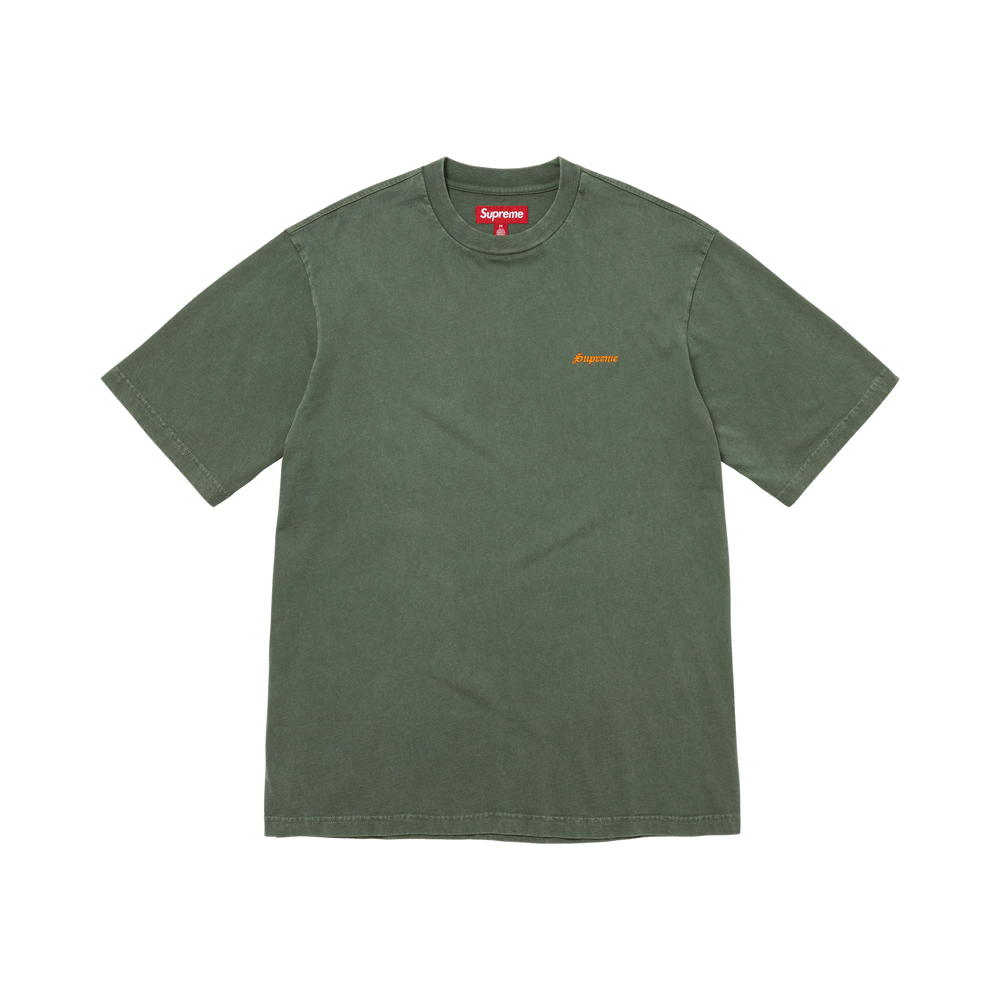 Buy Supreme Washed Short-Sleeve Top 'Green' - SS26KN80 GREEN | GOAT