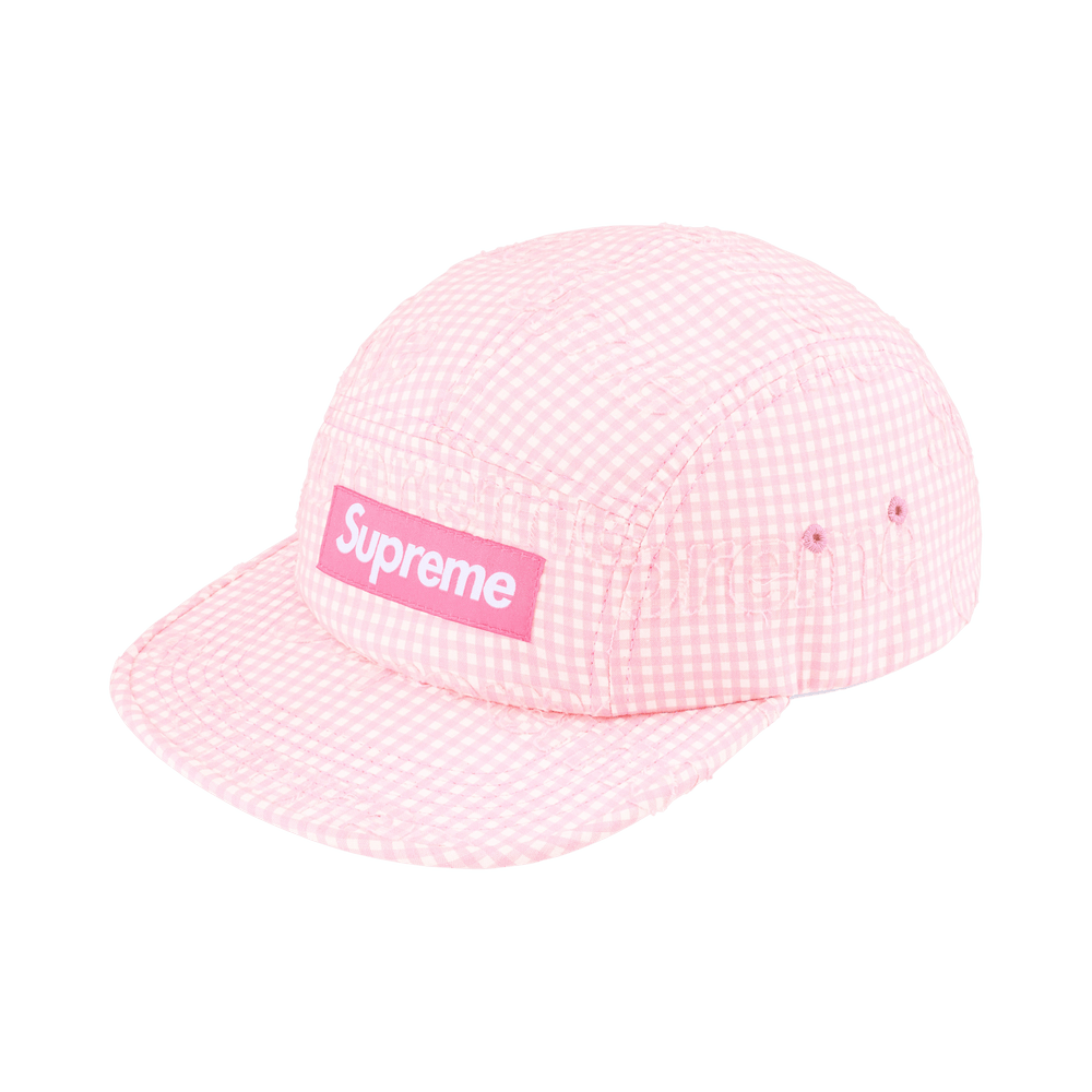 Monogram Gingham Camp Cap ピンク Buy Supreme Monogram Gingham Camp Cap 'Pink' - SS26H38 PINK | GOAT