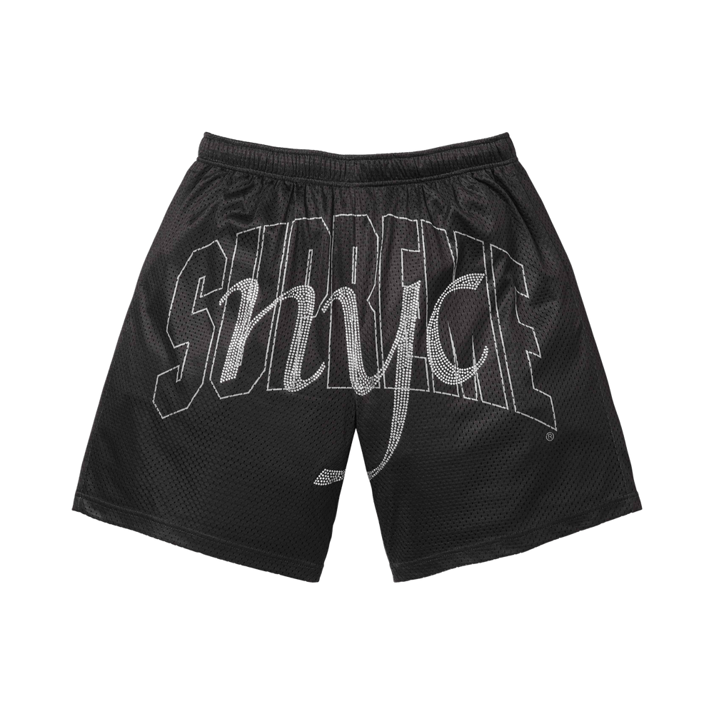 Buy Supreme Rhinestone Mesh Short 'Black' - SS26SH48 BLACK | GOAT