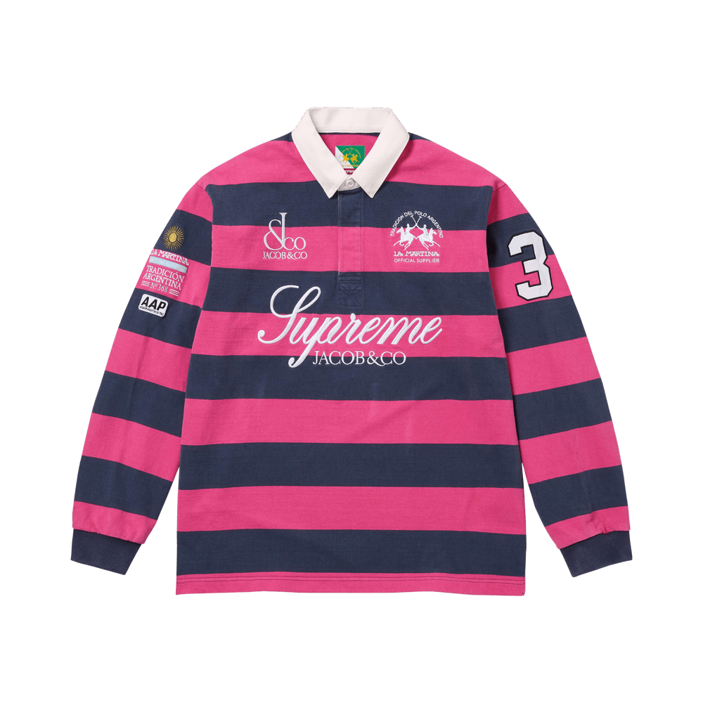 Buy Supreme x La Martina x Jacob & Co Rugby 'Stripe' - SS26KN65
