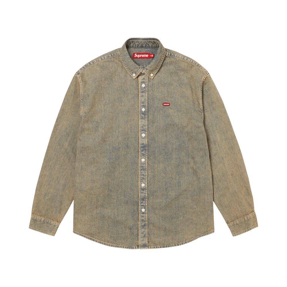 シャツ S supreme denim shirt Buy Supreme Small Box Denim Shirt 'Dirty Indigo' - SS26S2 DIRTY