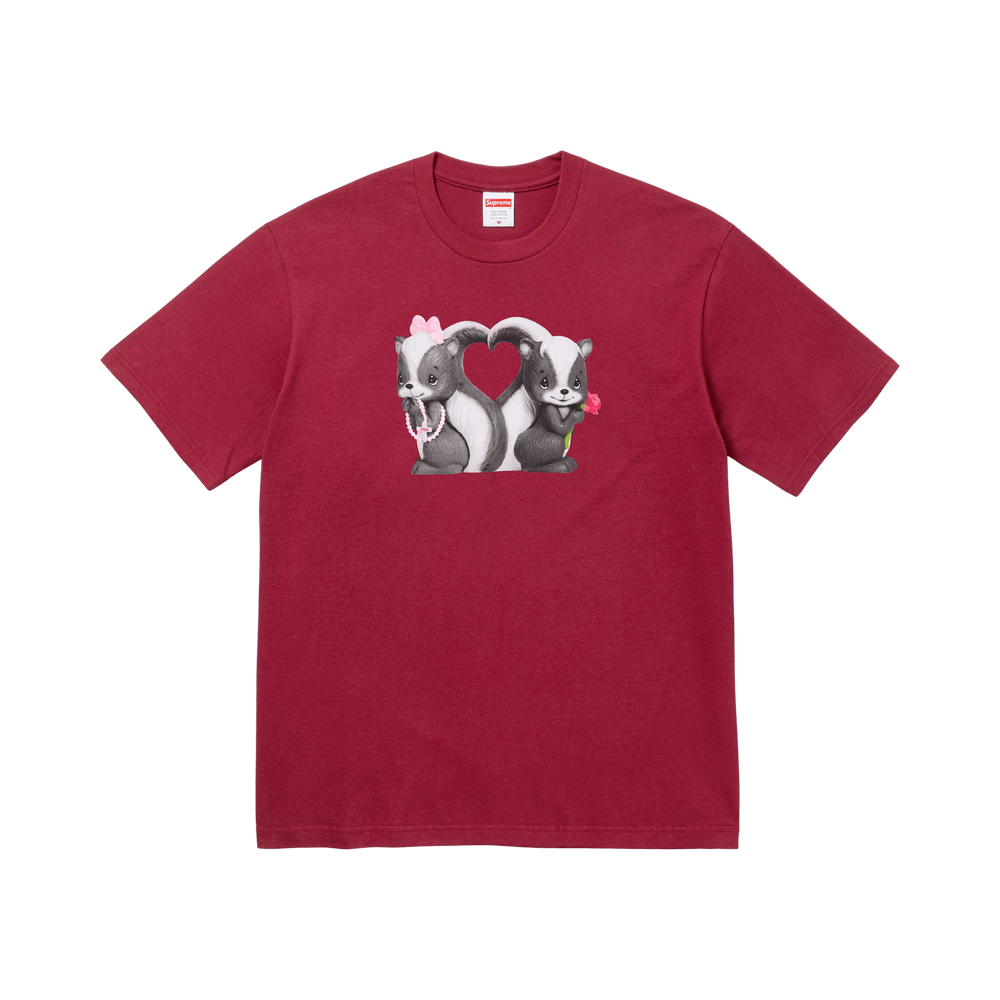 Buy Supreme Skunk Tee 'Cardinal' - SS26T74 CARDINAL | GOAT