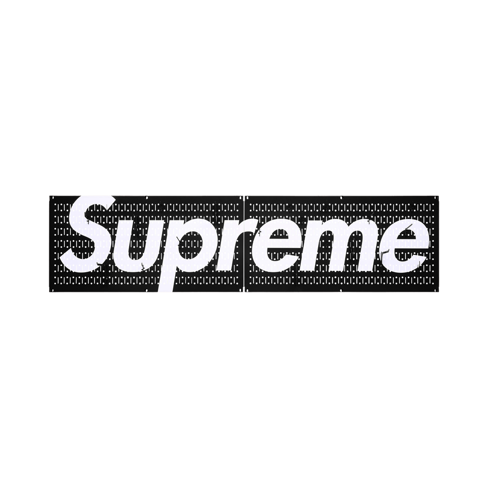 Buy Supreme x Wall Control Pegboard Panel (Set Of 2) 'Black