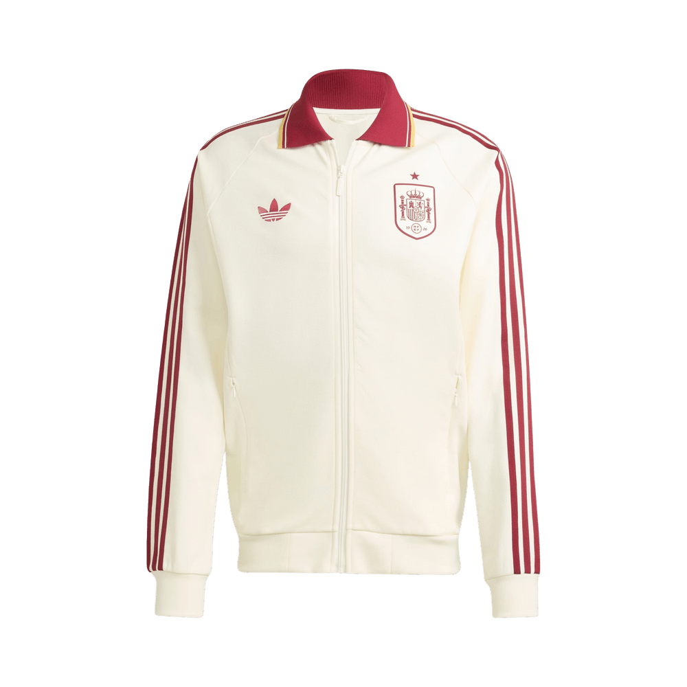 Buy Adidas Spain Away Anthem Jacket 'Off White' - JZ2249 | GOAT