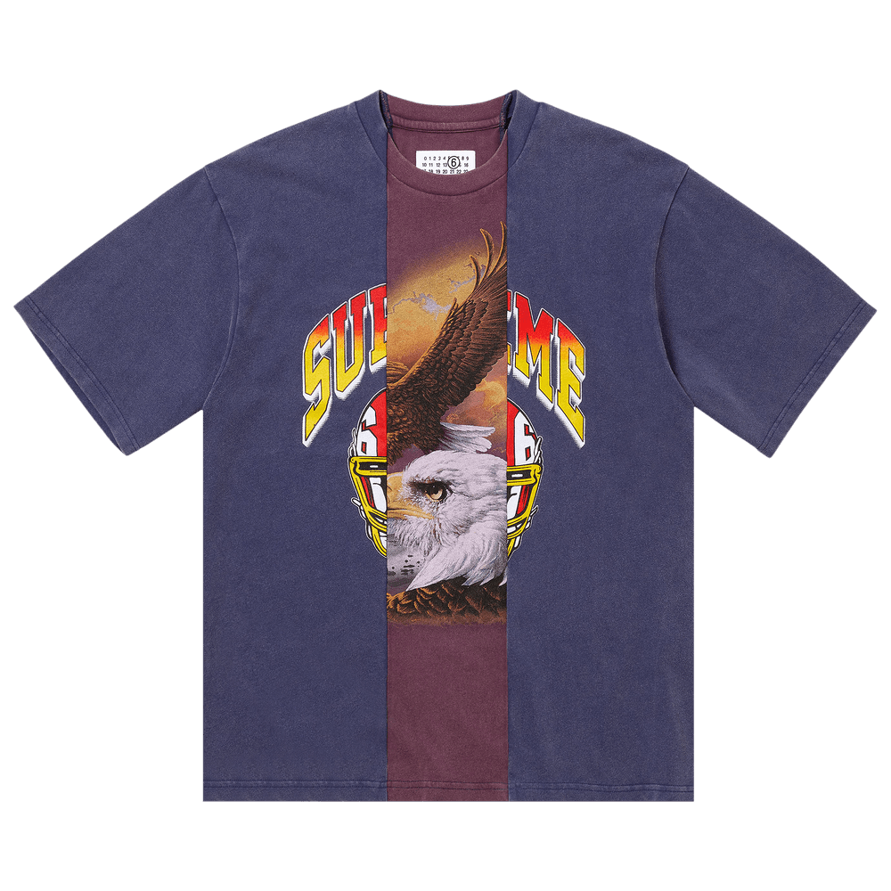 Buy Supreme x MM6 Maison Margiela Split Short-Sleeve Top 'Navy