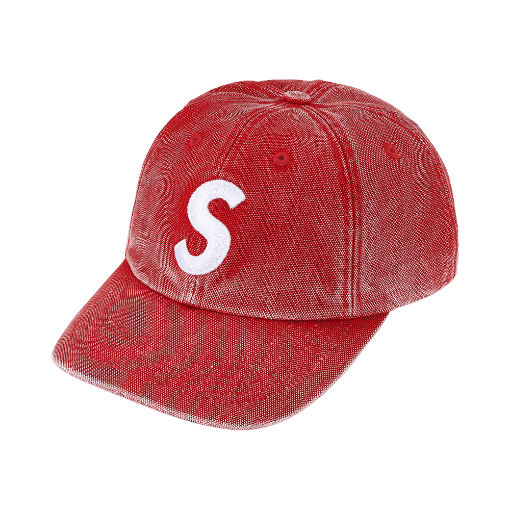 Buy Supreme Pigment Coated S Logo 6-Panel 'Red' - SS26H3 RED | GOAT