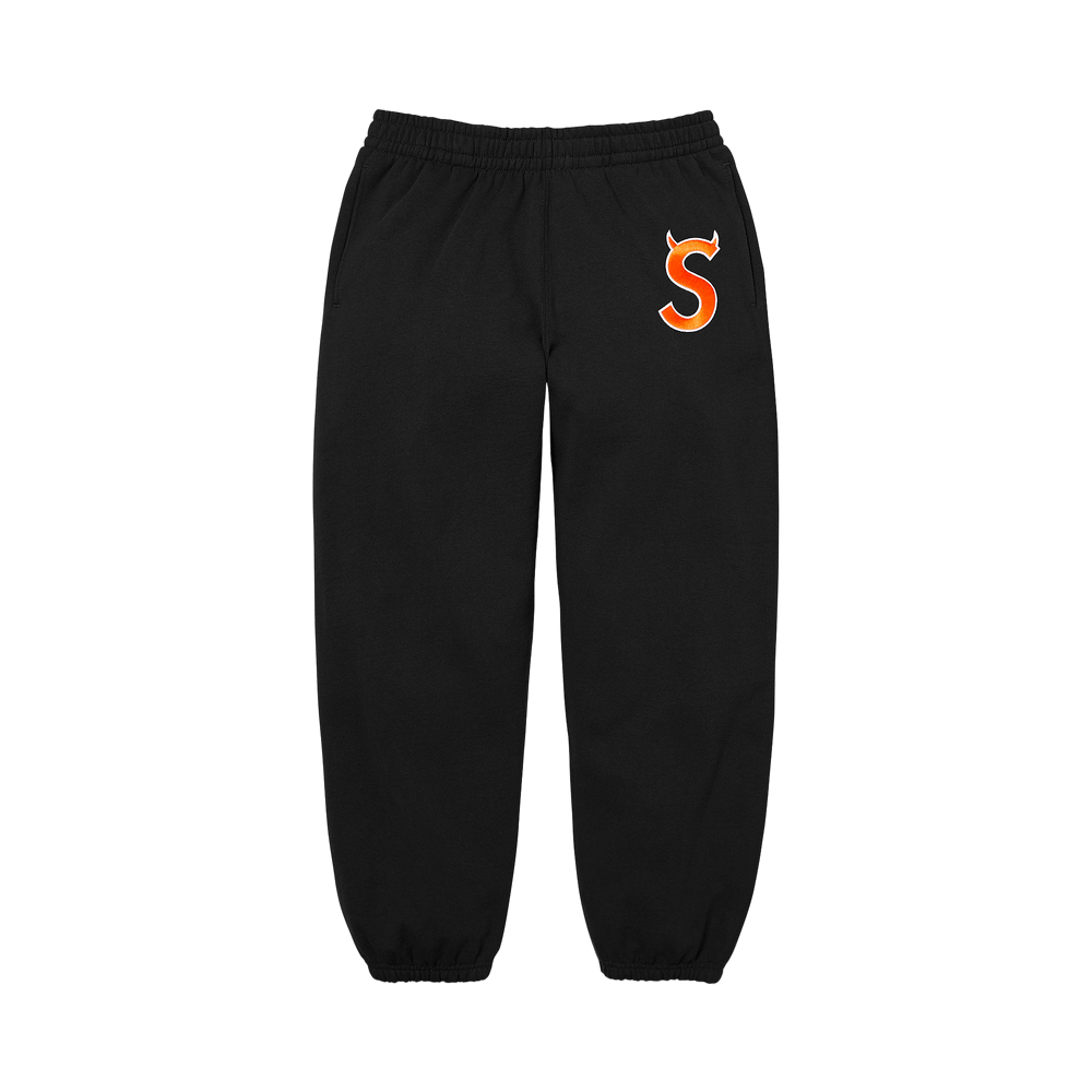 Buy Supreme Devil S Logo Sweatpant 'Black' - SS26P67 BLACK | GOAT
