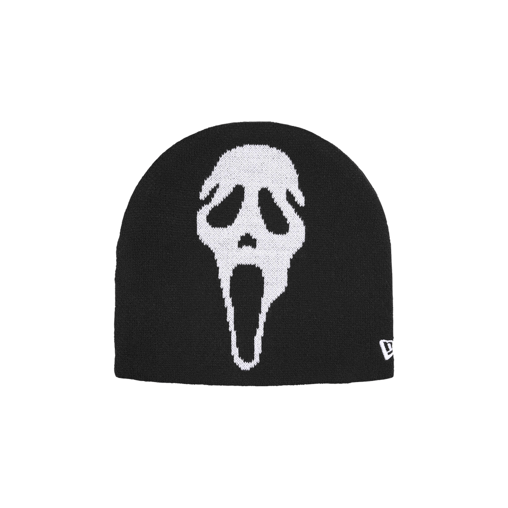 Buy Supreme New Era Ghostface Beanie 'Black' - SS26BN43 BLACK | GOAT