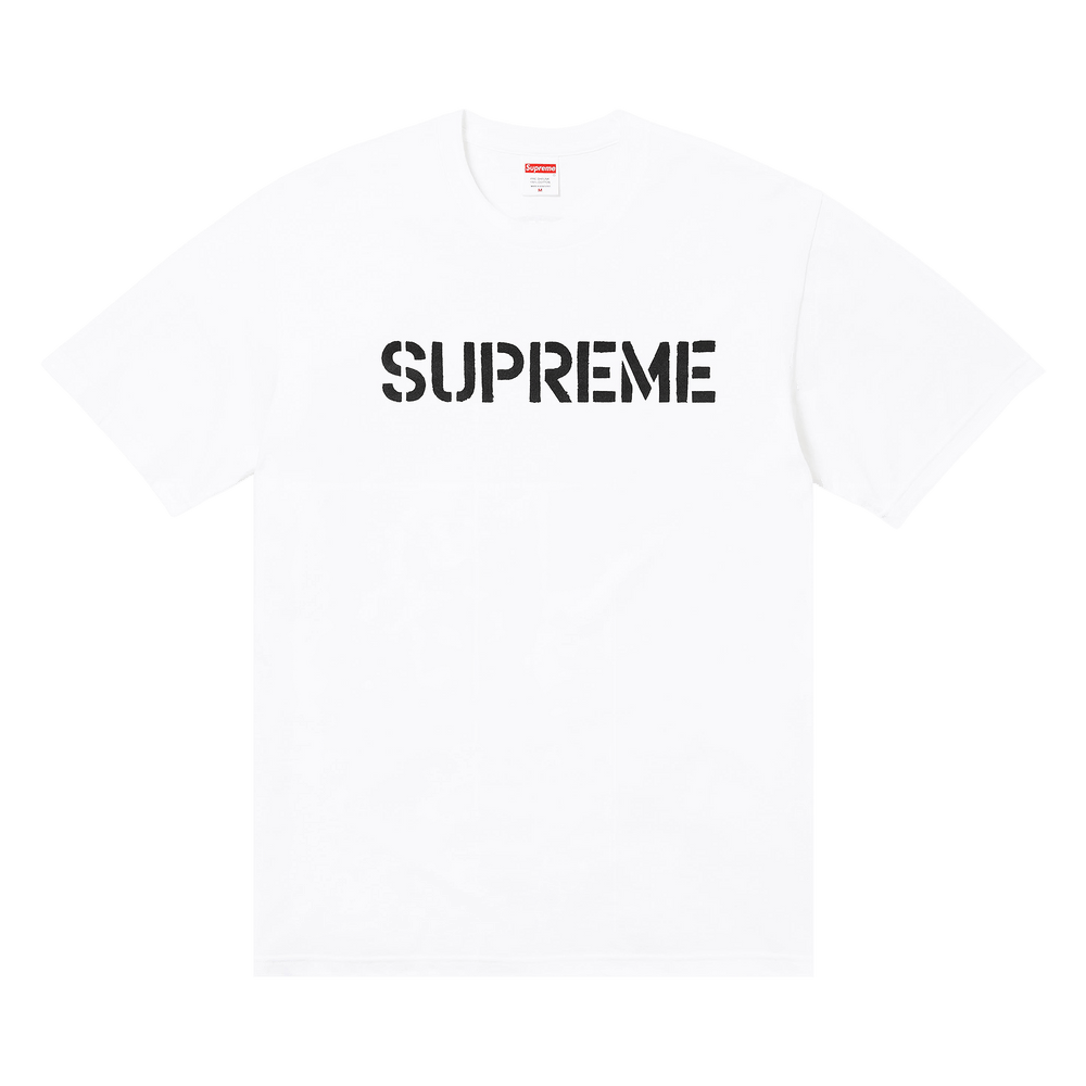 Buy Supreme Hard Tee 'White' - SS26T64 WHITE | GOAT
