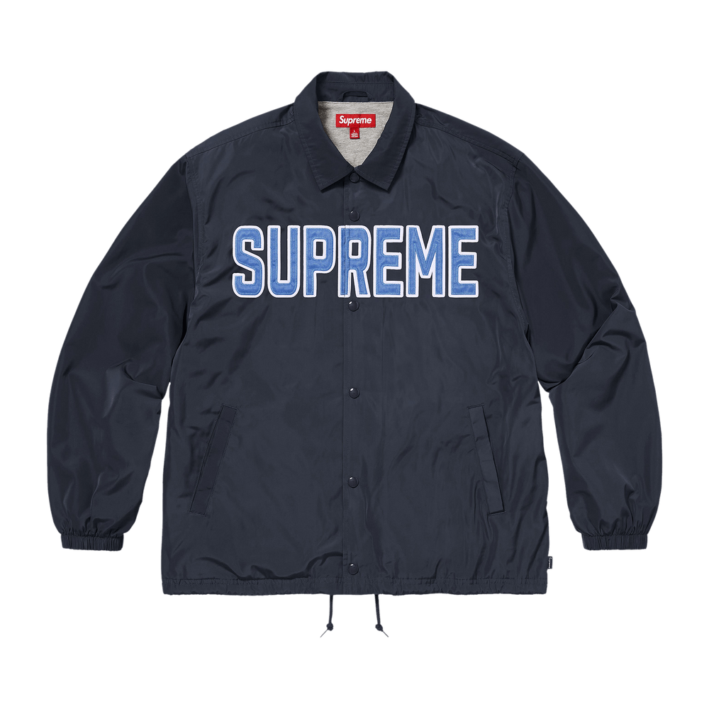 Buy Supreme Spellout Coaches Jacket 'Navy' - SS26J106 NAVY | GOAT