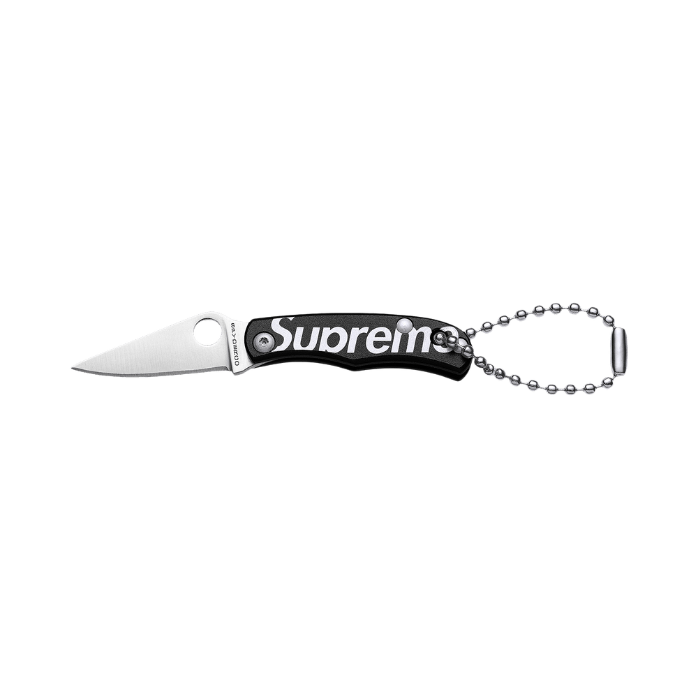 Supreme Spyderco キーホルダー Buy Supreme x Spyderco Bug Knife 'Black' - SS26A108 BLACK | GOAT