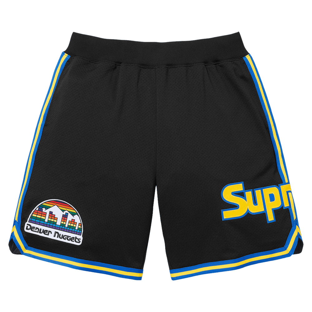Buy Supreme x Mitchell & Ness Teams Short 'Black' - SS26SH36 BLACK
