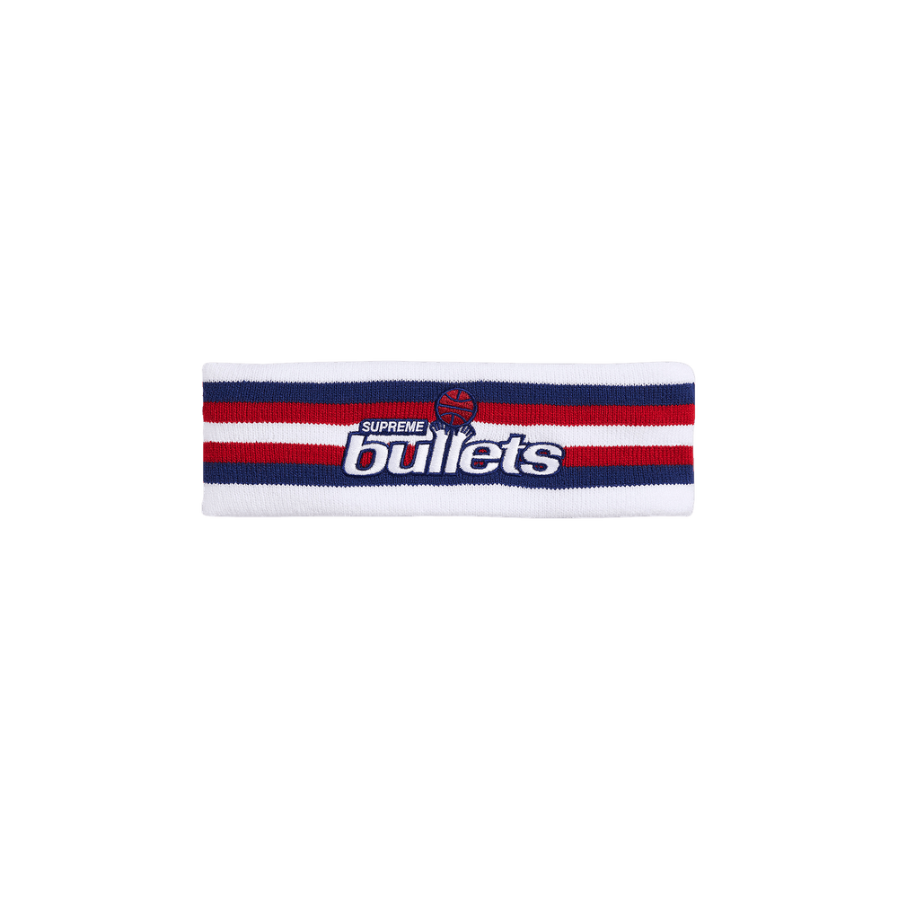 Buy Supreme x Mitchell & Ness Teams Headband 'White' - SS26BN47