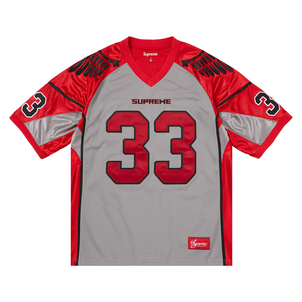 Buy Supreme Wings Jersey 'Grey' - SS26KN104 GREY | GOAT