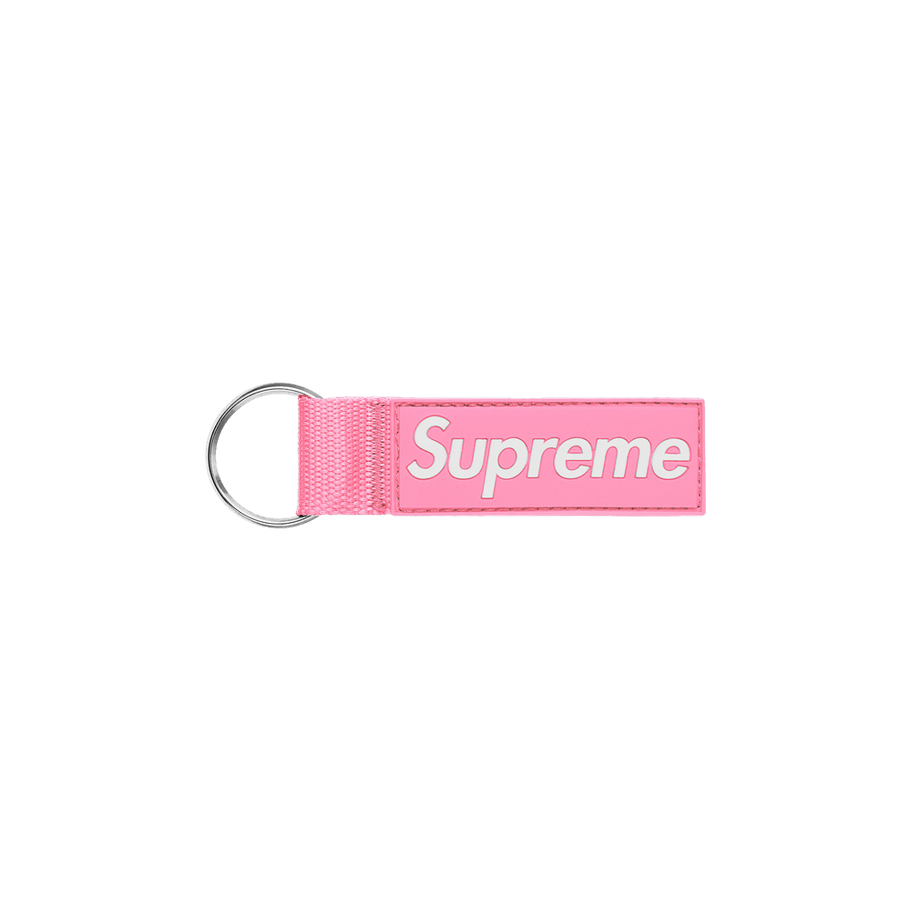 Buy Supreme Webbing Keychain 'Pink' - SS26A135 PINK | GOAT