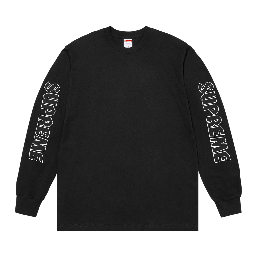 Buy Supreme x Spitfire Long-Sleeve Tee 'Black' - SS26T7 BLACK | GOAT