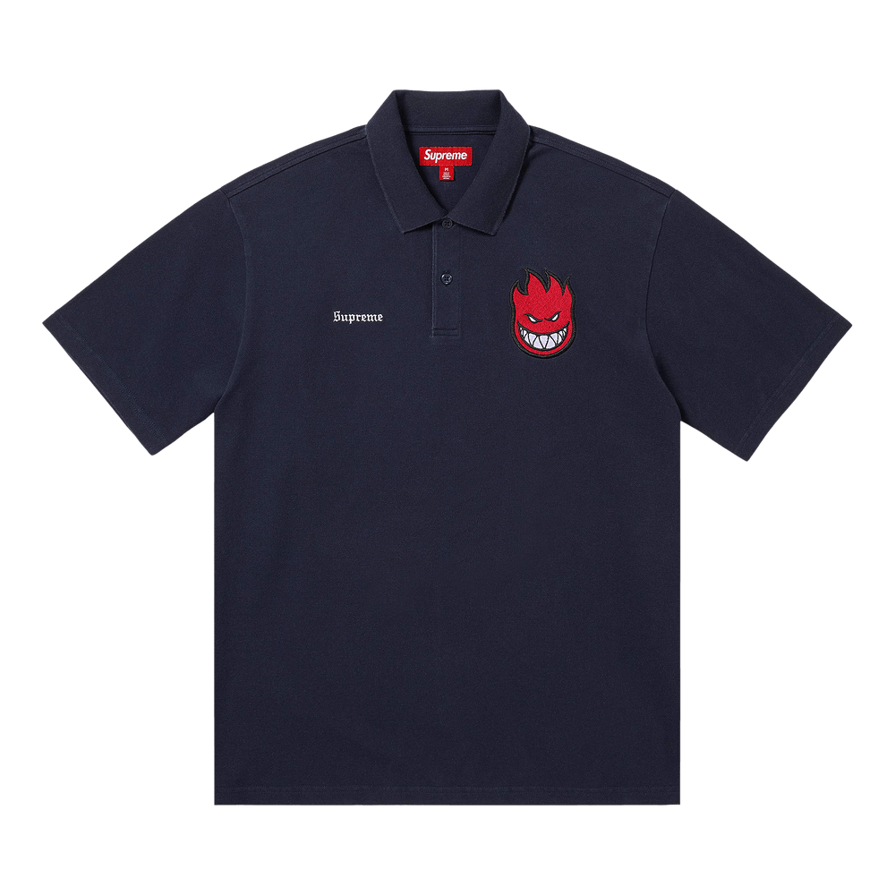 Buy Supreme x Spitfire Polo 'Navy' - SS26KN57 NAVY | GOAT