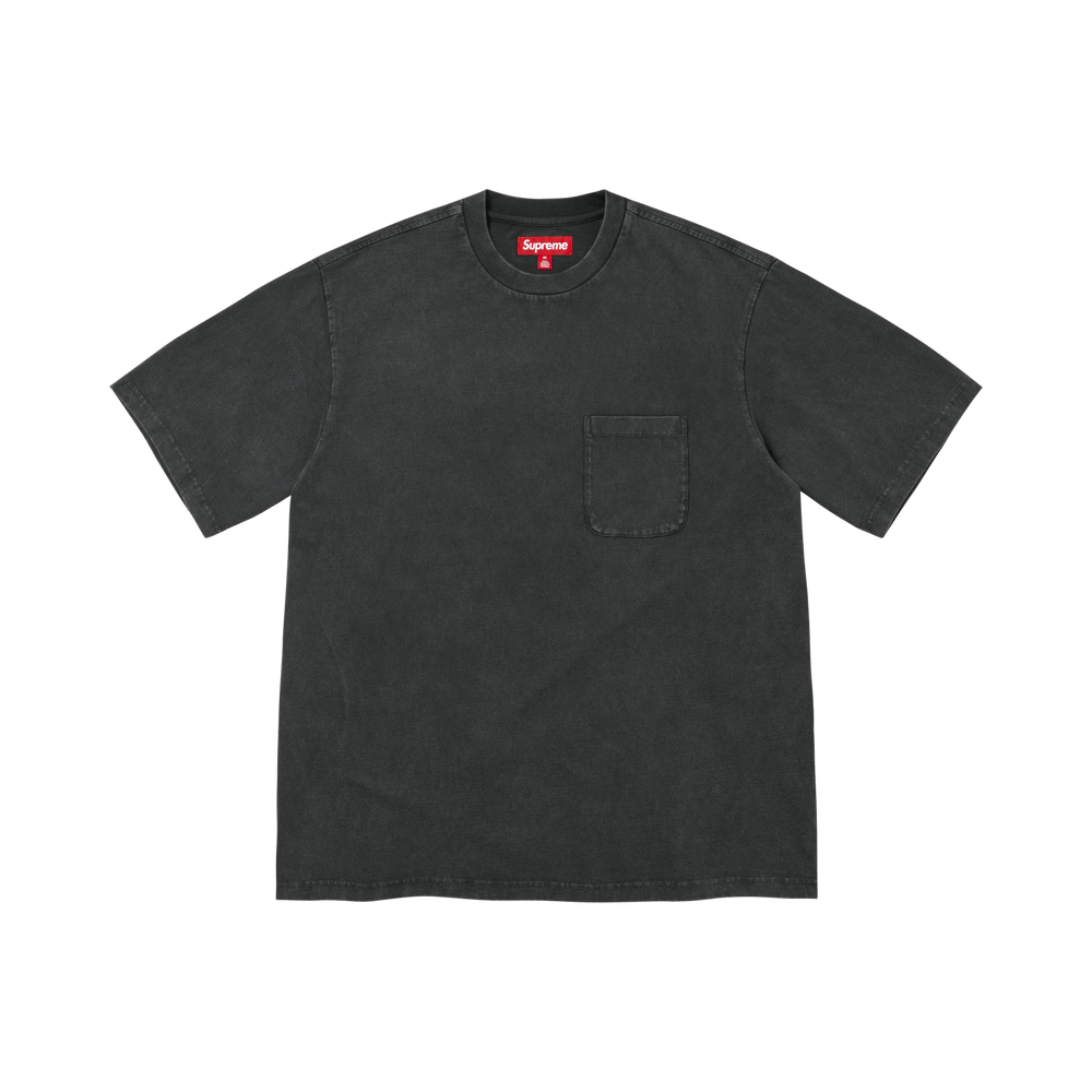 supreme23ssパッチワークロンT Buy Supreme Cracked Pocket Short-Sleeve Top 'Black' - FW26KN23