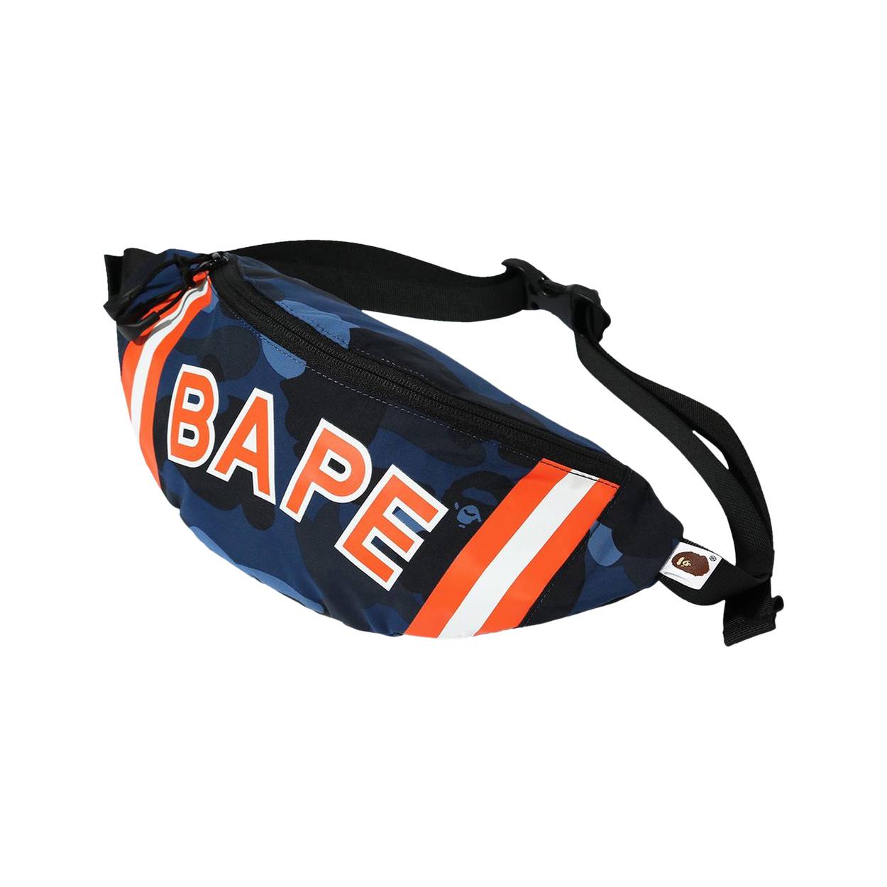 BAPE Color Camo Waist Bag 'Navy' - BAPE - 1G30 182 008 NAVY | GOAT