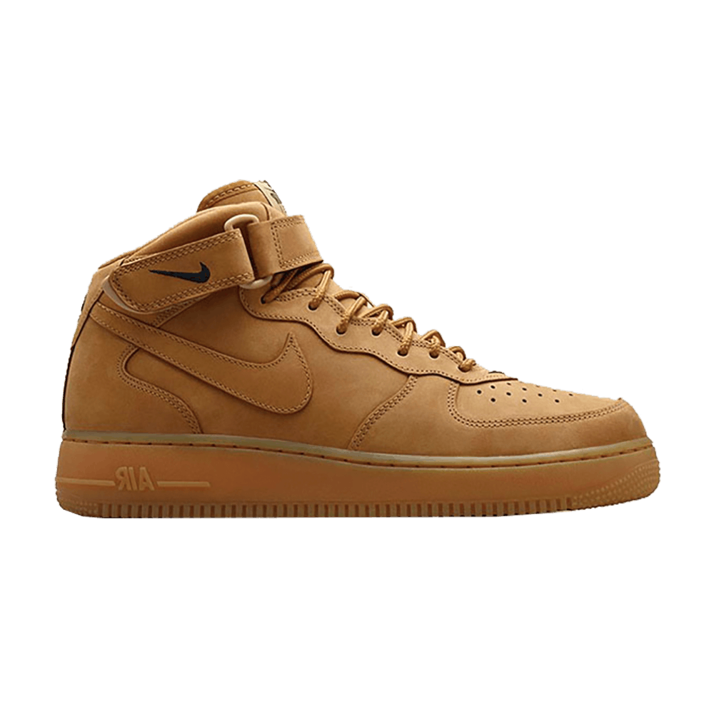 air force 1 mid 07 prm qs flax