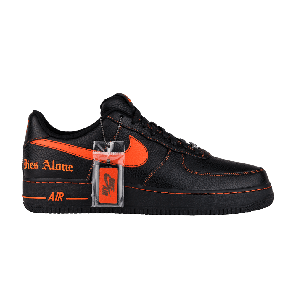 Vlone x NikeLab Air Force 1 - Nike - AA5360 001 - black/orange | GOAT