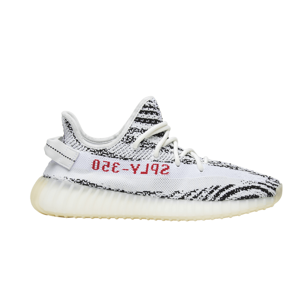 Yeezy Boost 350 V2 'Zebra' - Adidas - CP9654 - white/core black/red | GOAT
