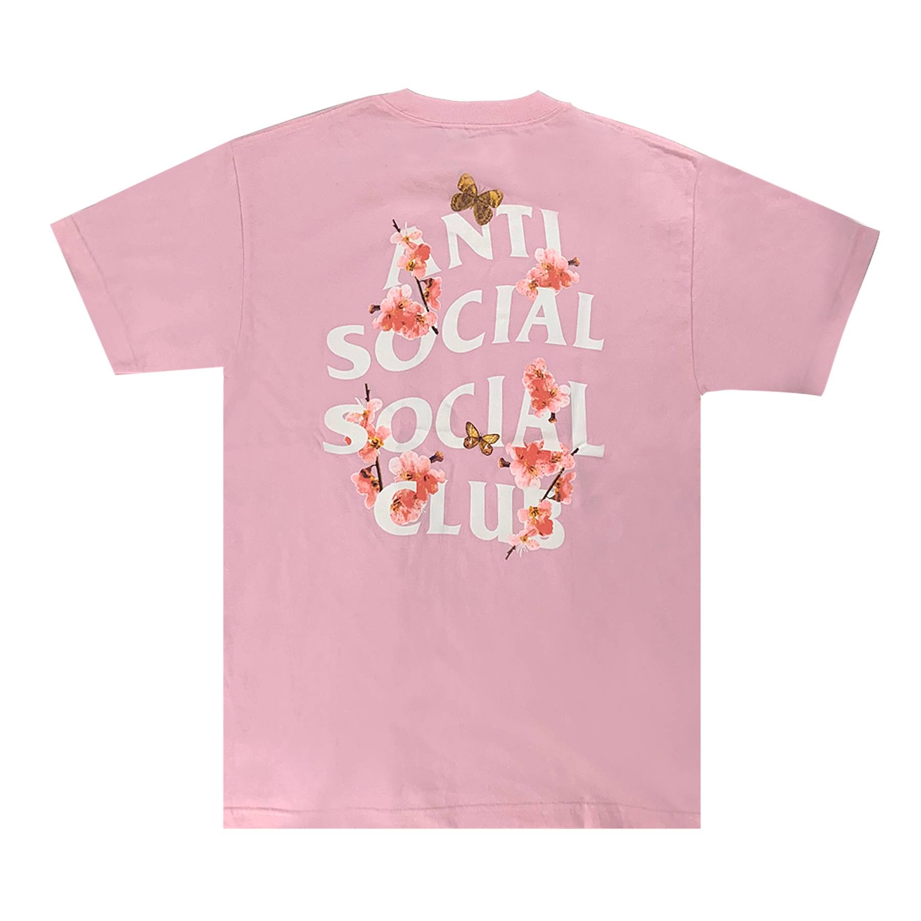 Anti Social Social Club Kkoch Short-Sleeve T-Shirt 'Pink' - Anti Social Social Club - 0657 