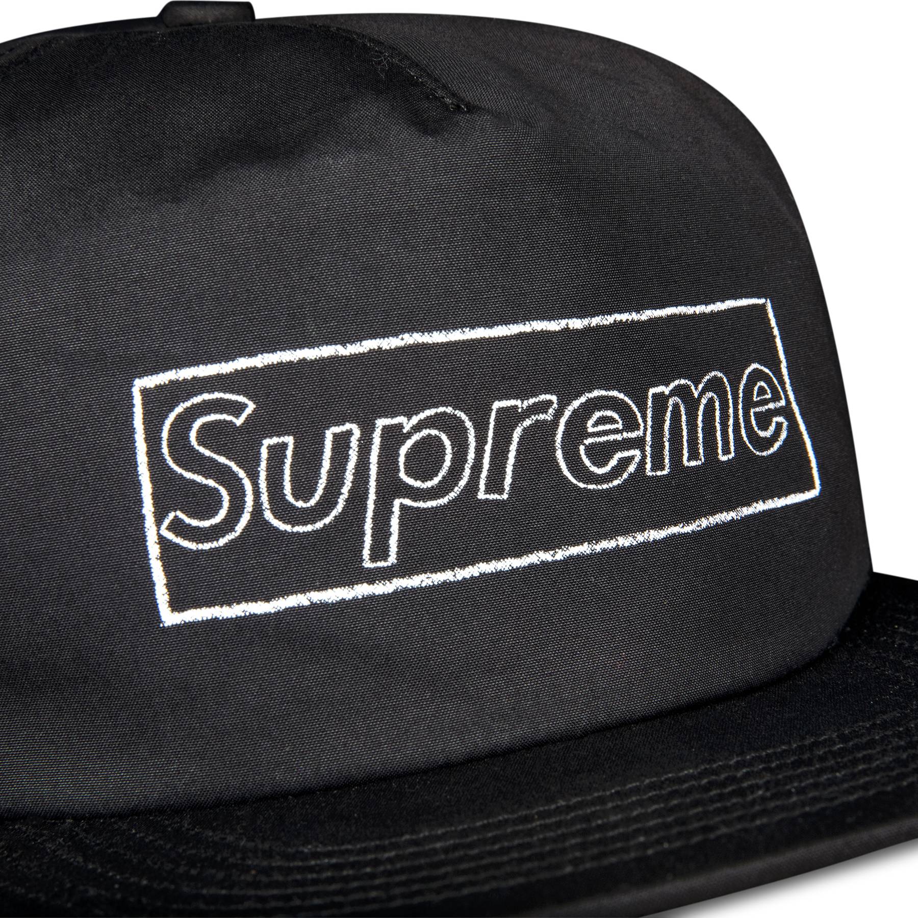 Supreme x KAWS Chalk Logo 5-Panel 'Black' - Supreme - SS21H113 BLACK | GOAT
