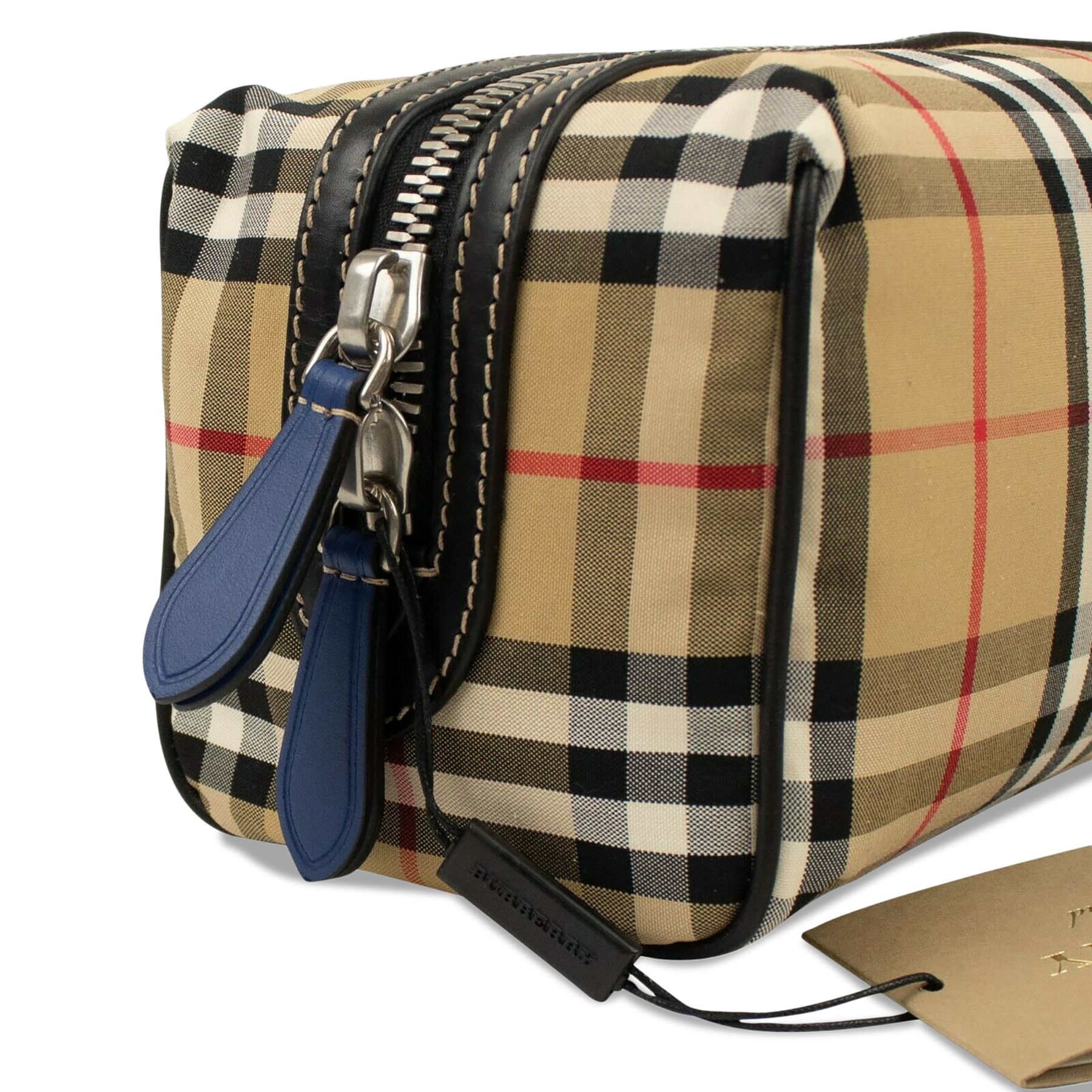 Burberry Vintage Check Toiletry Bag 'Tan' Burberry 4074725 GOAT