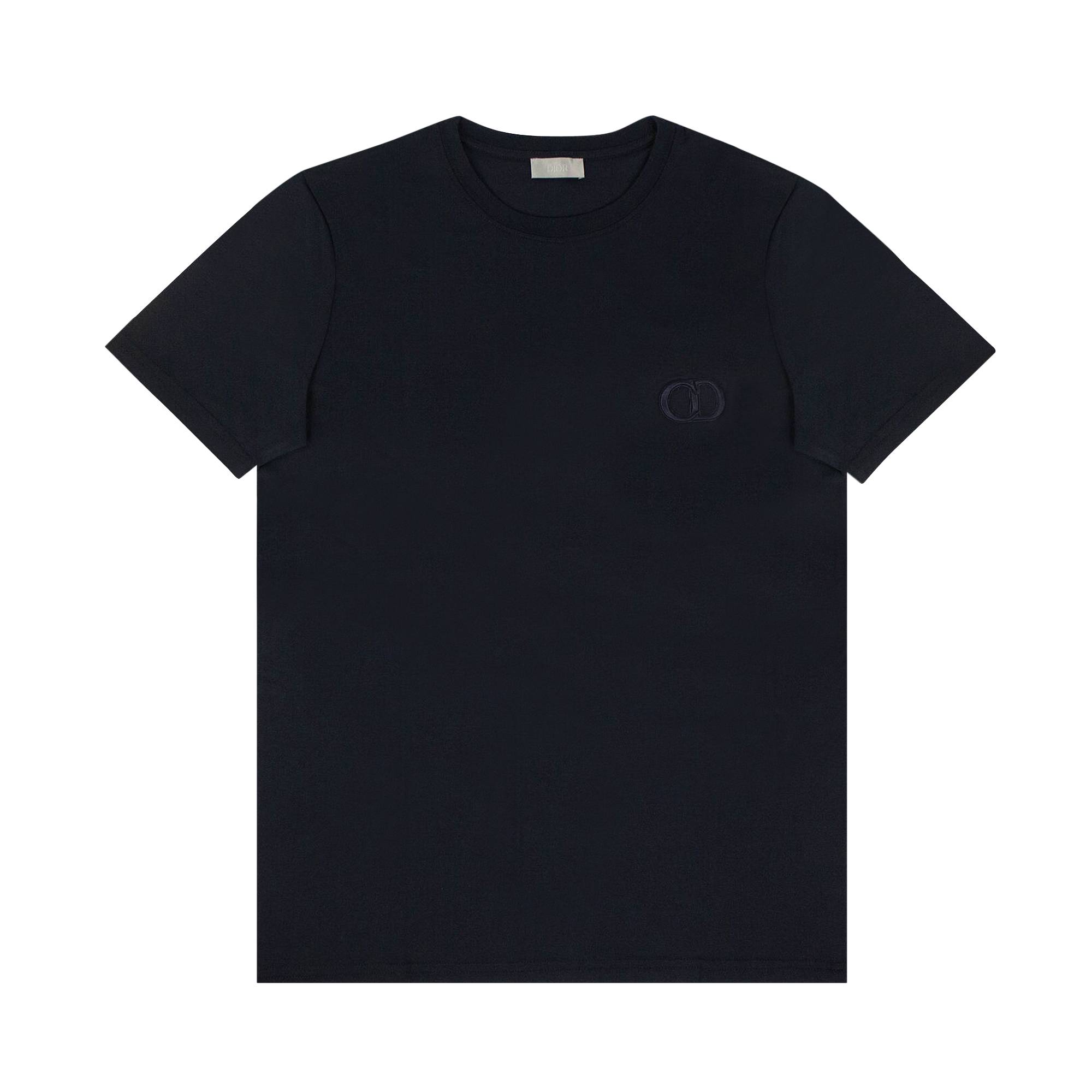 Dior CD Icon Short-Sleeve T-Shirt 'Navy Blue' - Dior - 013J600A0589