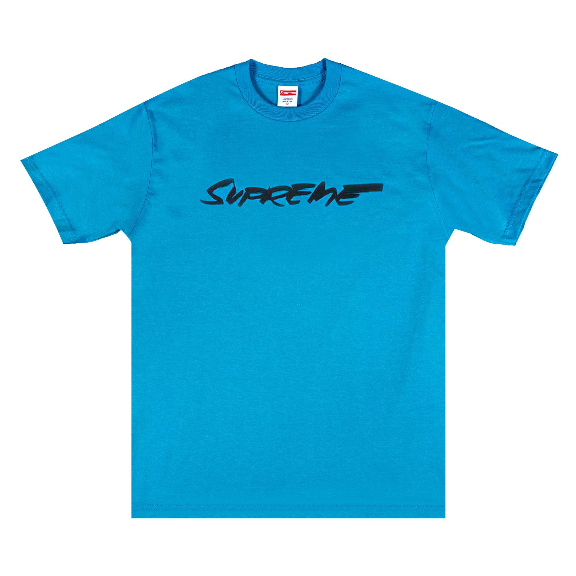 Supreme Futura Logo Tee 'Bright Blue' - Supreme - FW20T18 BRIGHT BLUE ...