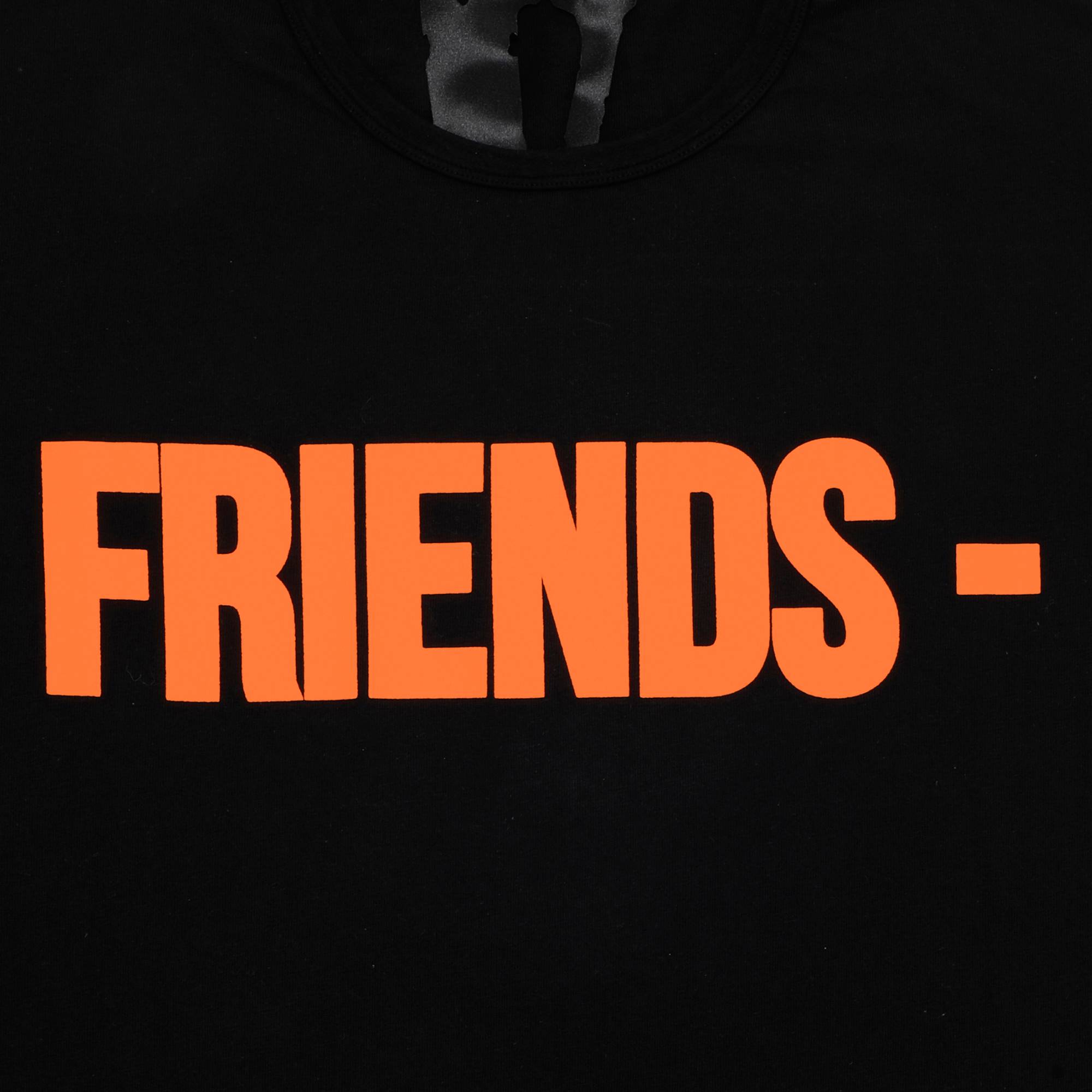 Vlone Friends T-Shirt 'Black/Orange' - Vlone - 1020 100000103FTS ORAN