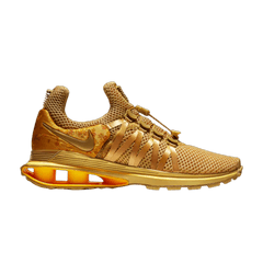 shox gravity metallic gold