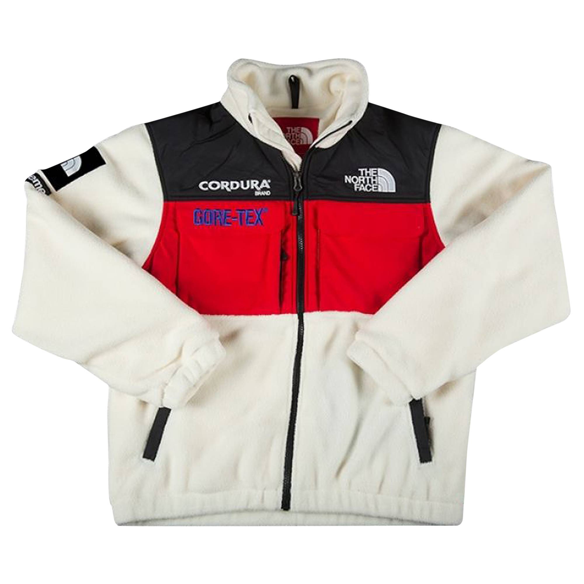Supreme x The North Face Expedition Fleece Jacket 'White' - Supreme