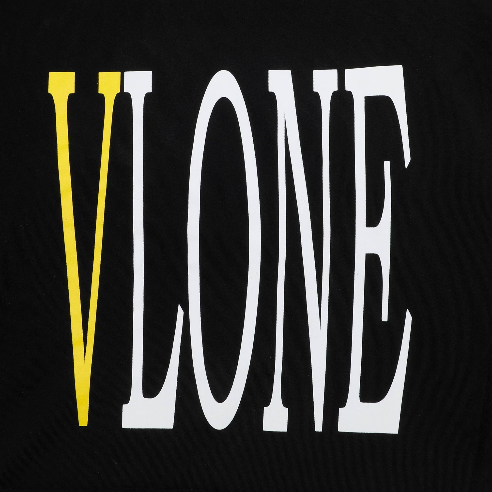 Vlone Staple Hoodie 'Black/Yellow' - Vlone - 1020 100000106SH YELL | GOAT