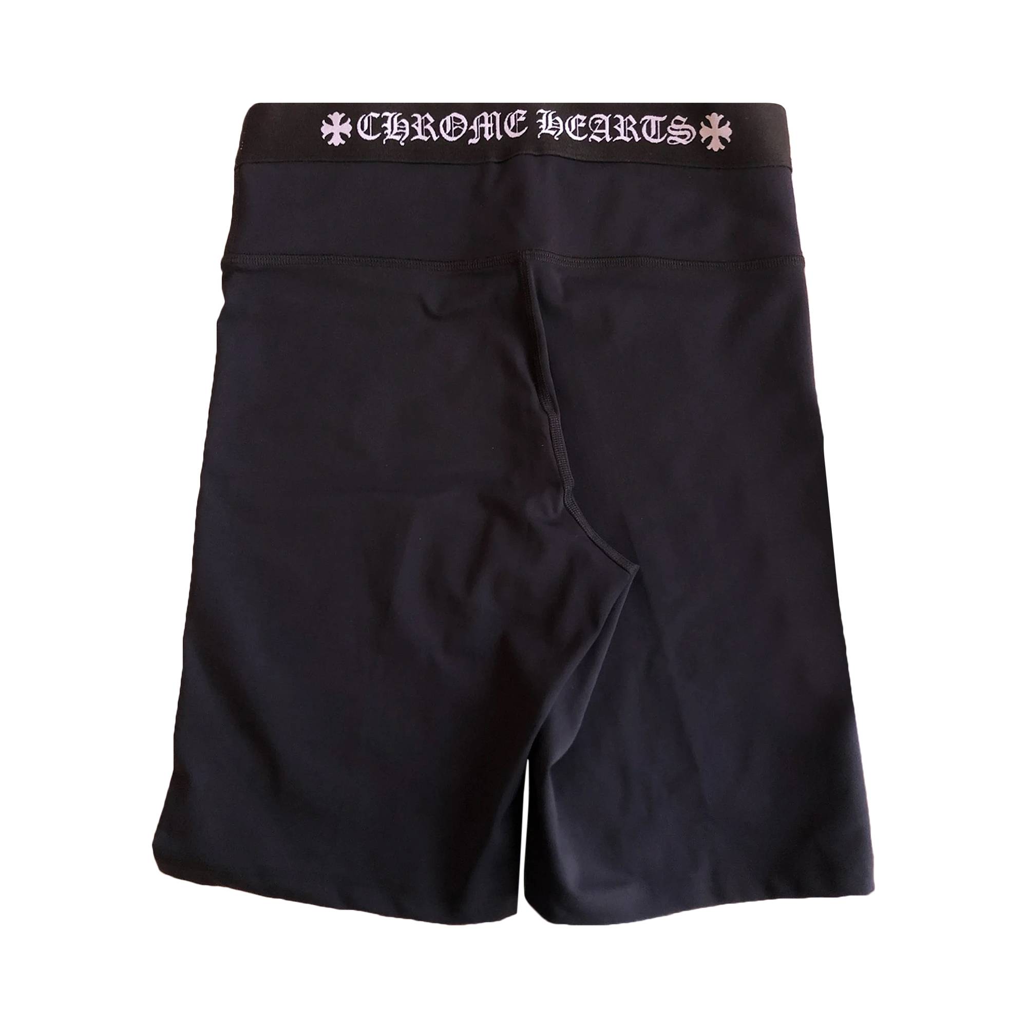 Chrome Hearts x Matty Boy Thermal Biker Shorts 'Black/Pink' - Chrome ...