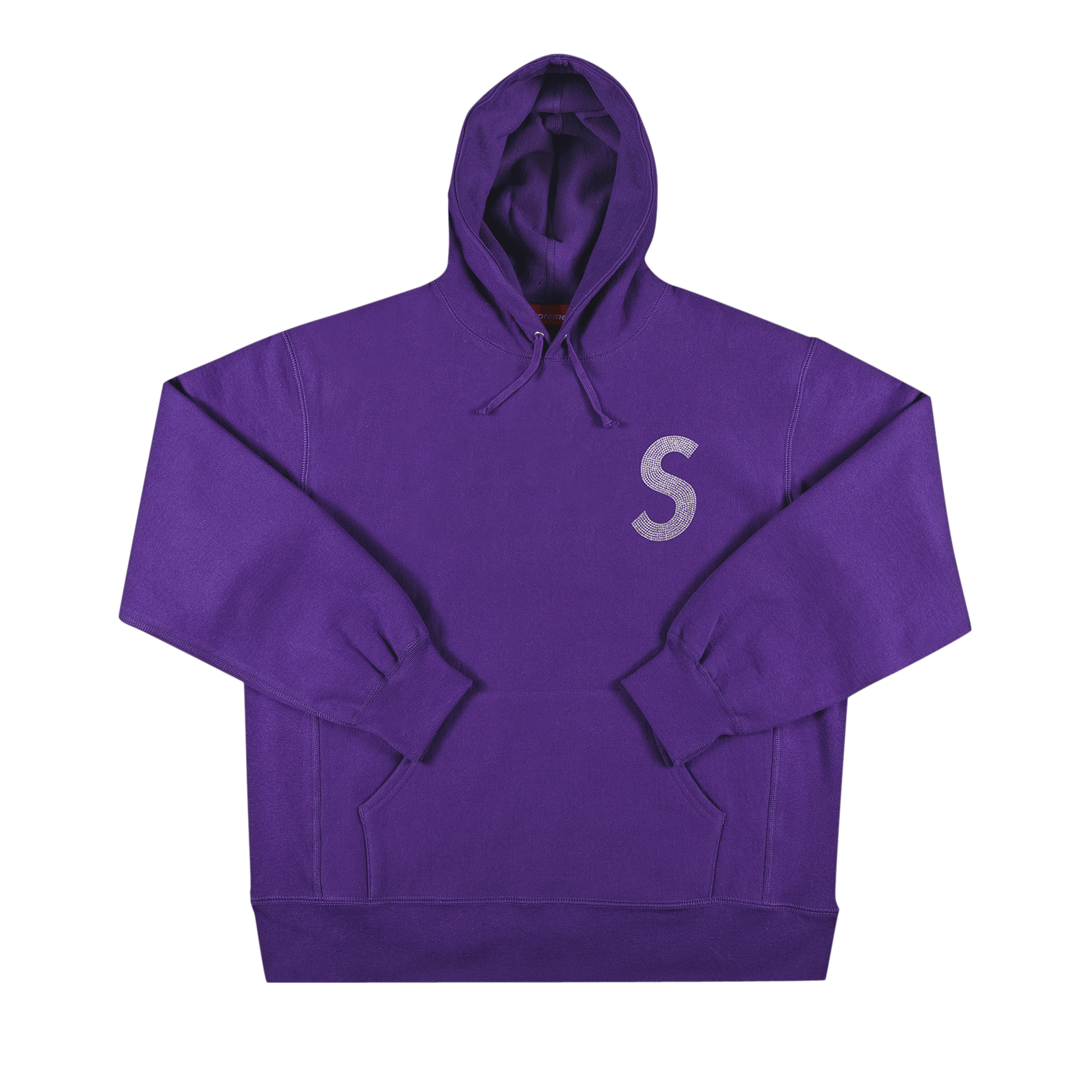 supreme s logo swarovski