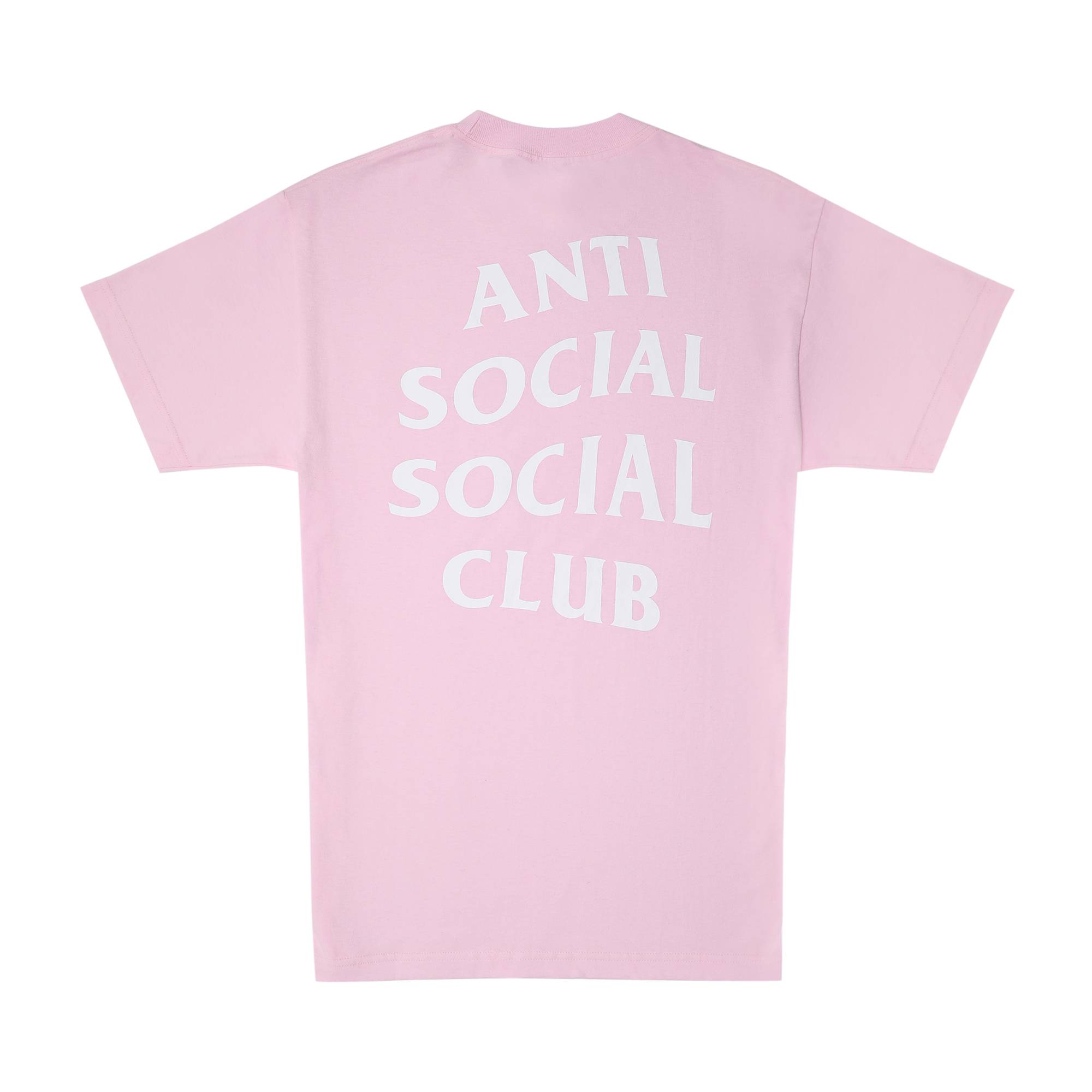 Anti Social Social Club Logo 2 T-Shirt 'Pink' - Anti Social Social Club ...