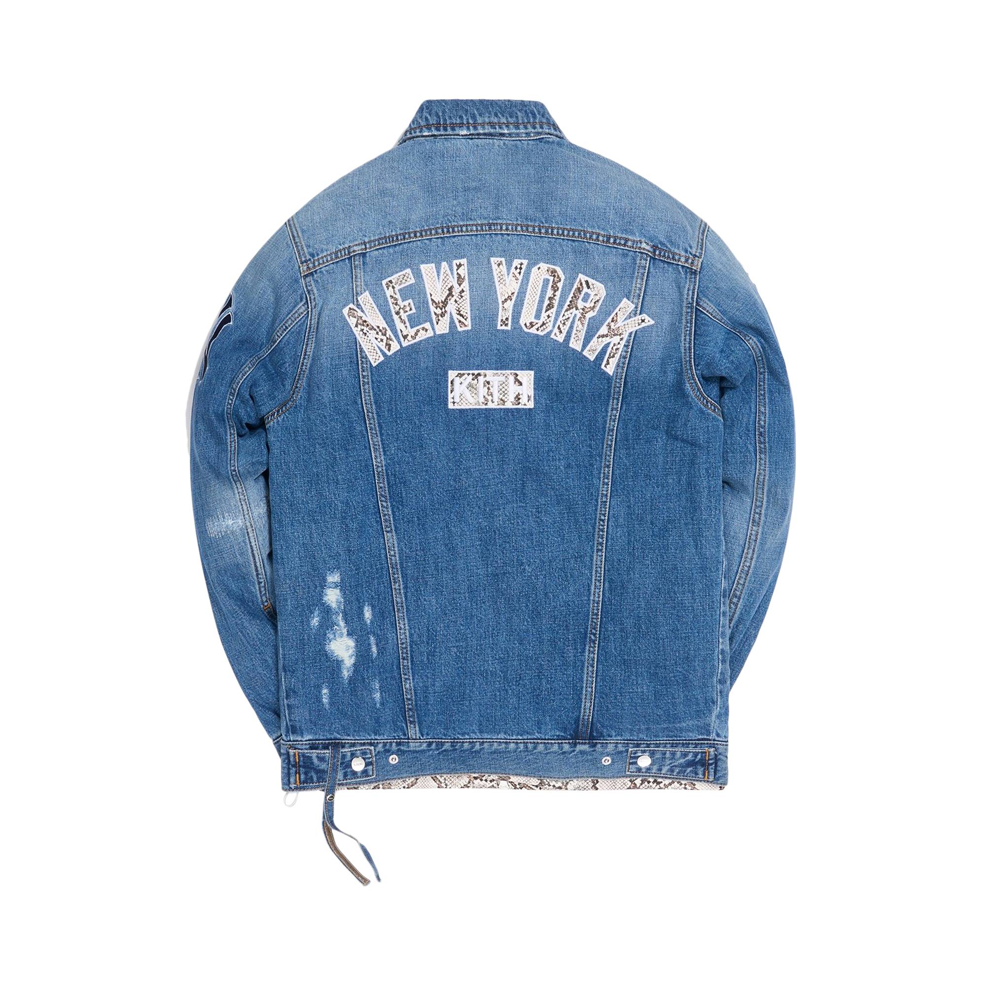 Kith For Major League Baseball New York Yankees Laight Denim Jacket ...