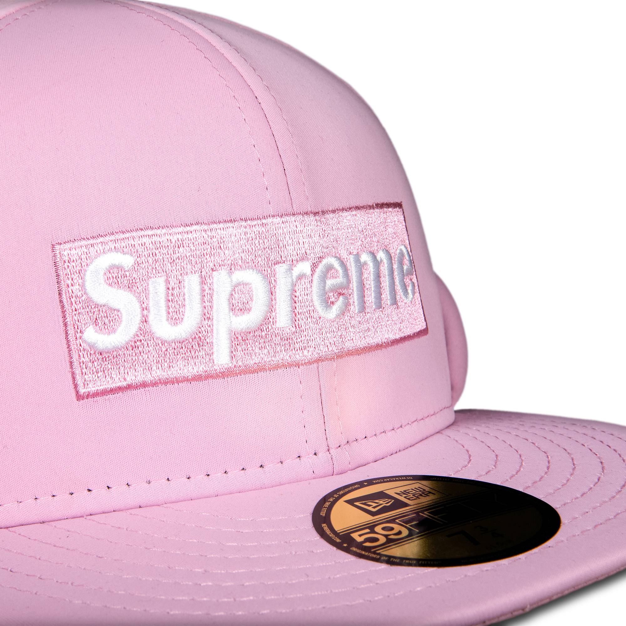 Supreme x WINDSTOPPER Earflap Box Logo New Era 'Pink' - Supreme