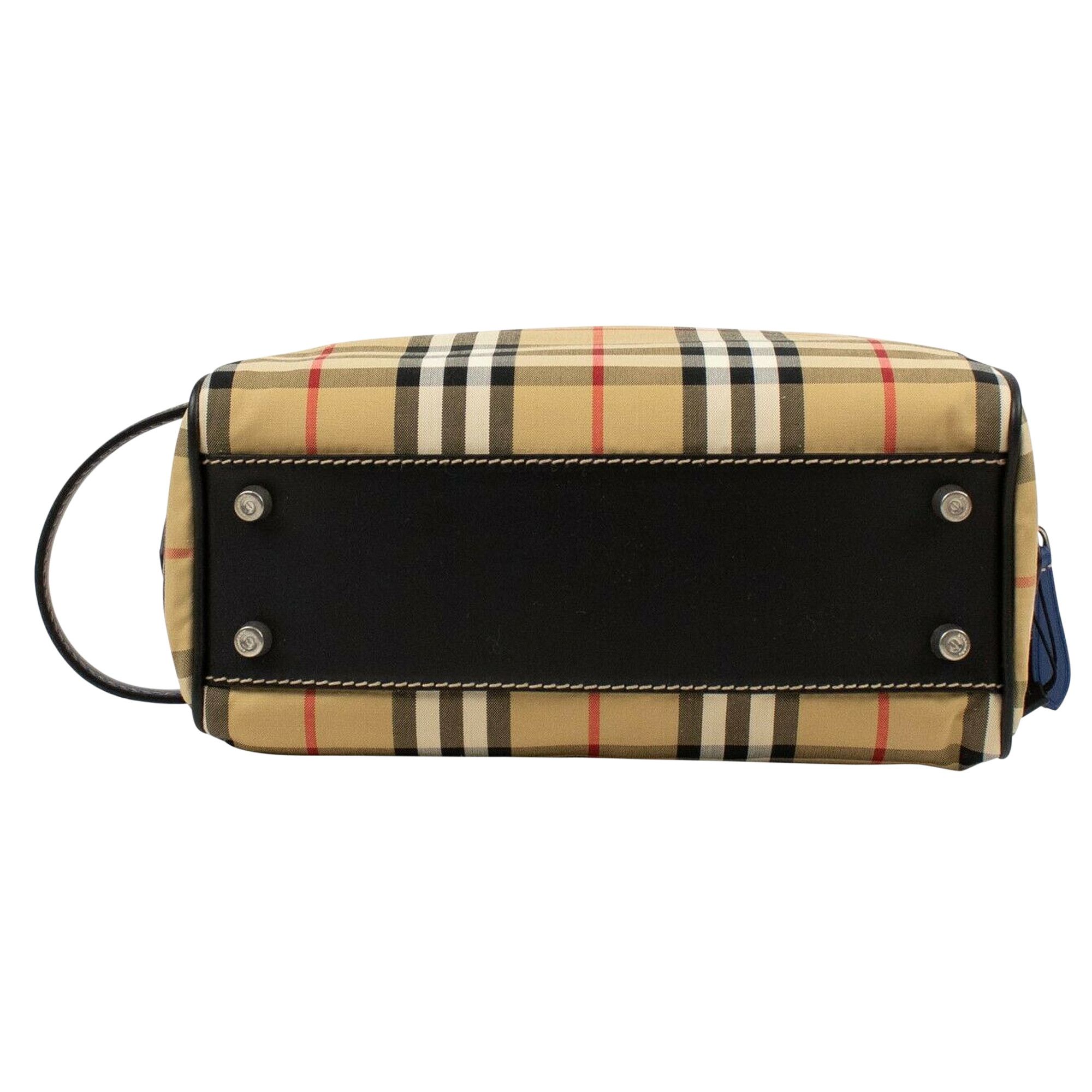 Burberry Vintage Check Toiletry Bag 'Tan' Burberry 4074725 GOAT
