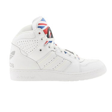 adidas gazelle silver green womens adidas Originals + Jeremy Scott Forum 84 High 'Monogram' UK 7