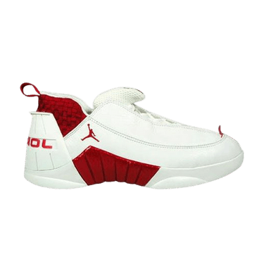 All red jordan 15 store