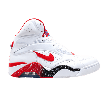 Buy Air Force 180 Mid White Hyper Red 537330 101 GOAT