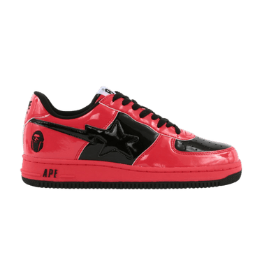 bapesta black red