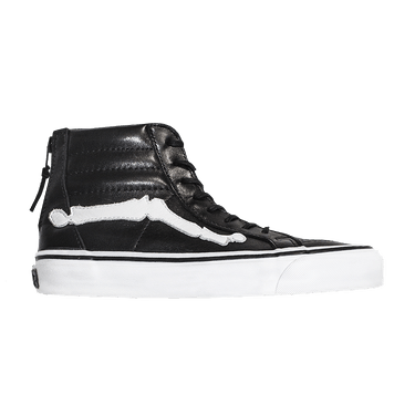 Vans sk8-hi reissue zip lx blends pony hair bone jazz stripe on sale